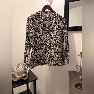Floral Black and Cream Women's Top
Charter Club